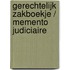 Gerechtelijk zakboekje / Memento judiciaire
