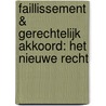 Faillissement & gerechtelijk akkoord: het nieuwe recht by H. Braeckmans
