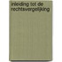 Inleiding tot de rechtsvergelijking