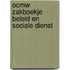 OCMW Zakboekje beleid en sociale dienst
