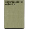 Welzijnszakboekje wetgeving door Onbekend