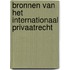 Bronnen van het internationaal privaatrecht