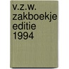 V.z.w. zakboekje editie 1994 door Prims