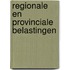 Regionale en provinciale belastingen