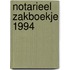 Notarieel zakboekje 1994