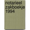 Notarieel zakboekje 1994 by Michielsens