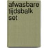Afwasbare tijdsbalk set 