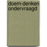 Doem-denken ondervraagd door Leenhouwers