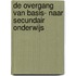 De overgang van basis- naar secundair onderwijs