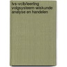 Lvs-vclb/leerling volgsysteem-wiskunde analyse en handelen door Onbekend