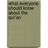 What everyone should know about the Qur'an door A. Al-laithy