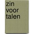 Zin voor talen