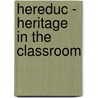 Hereduc - heritage in the classroom door J. Vermeersch