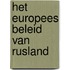 Het Europees beleid van Rusland