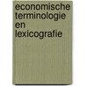 Economische terminologie en lexicografie door D. Phillips