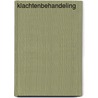 Klachtenbehandeling by A. Gudden