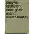 Nieuwe krijtlijnen voor gezin markt maatschappij