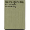 Leermoeilijkheden en visuele opvoeding door R. de Groot