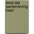 Leed dat samenleving heet
