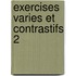 Exercises varies et contrastifs 2