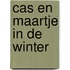 Cas en Maartje in de winter
