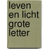 Leven en Licht grote letter