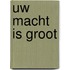 Uw macht is groot