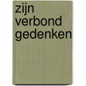 Zijn verbond gedenken door H. van Dam