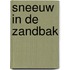 Sneeuw in de zandbak