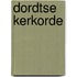 Dordtse kerkorde
