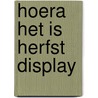 Hoera het is herfst display door Vivian den Hollander