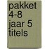 Pakket 4-8 jaar 5 titels