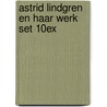 Astrid lindgren en haar werk set 10ex door Astrid Lindgren