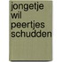 Jongetje wil peertjes schudden