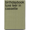 Birthdaybook luxe leer in cassette door Potter