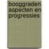 Booggraden aspecten en progressies