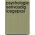 Psychologie eenvoudig toegepast