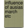 Influence of ausias march etc by Mcnerney