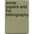 Some papers and his bibliography