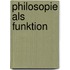 Philosopie als funktion