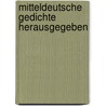 Mitteldeutsche gedichte herausgegeben door Bartsch
