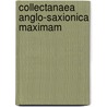 Collectanaea anglo-saxionica maximam door Muller