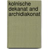 Kolnische dekanat and archidiakonat door Gescher