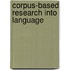Corpus-based research into language