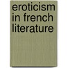 Eroticism in french literature door Onbekend