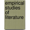 Empirical studies of literature by Unknown