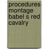 Procedures montage babel s red cavalry door Schreurs