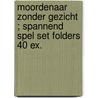 Moordenaar zonder gezicht ; Spannend spel set folders 40 ex. door Henning Mankell