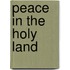 Peace in the Holy Land