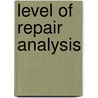 Level of repair analysis door R.J.J. Basten